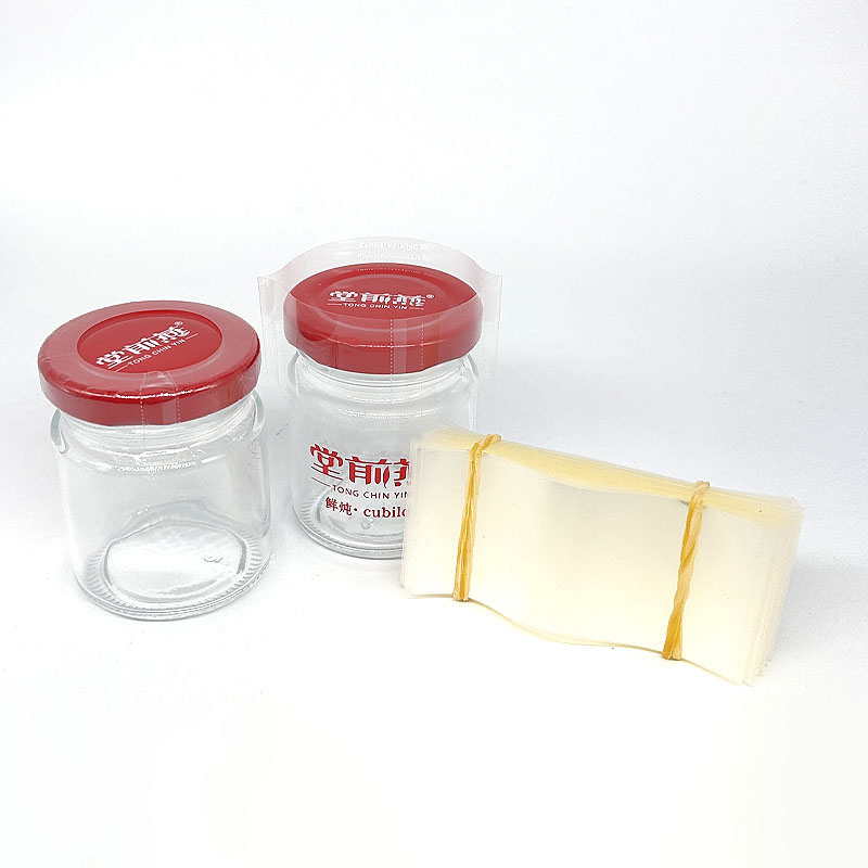 PVC menyusut topi bungkus topi